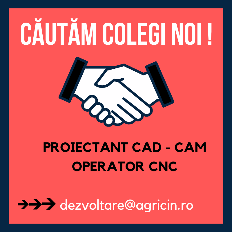 Căutăm colegi noi la Agricin!